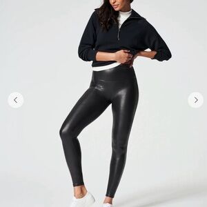 Spanx Faux Leather Leggings